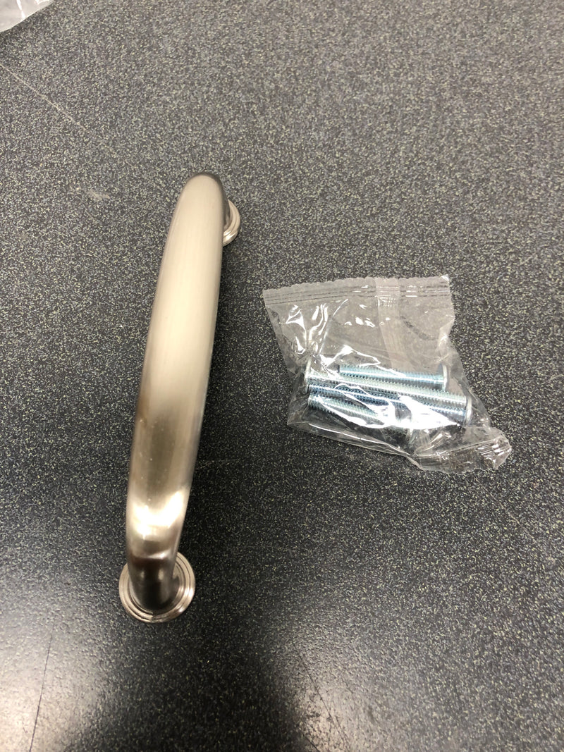 Amerock BP53702G10 Kane 3-3/4 Inch Center to Center Handle Cabinet Pull - Satin Nickel