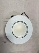 Maxxima MRL-611555 5 in. and 6 in. Adjustable Recessed LED Gimbal Downlight, 1100 Lumens, 5 CCT Color Selectable 2700K-5000K