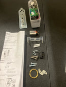 Detex EAX-500 Grey Surface Mounted Exit Alarm Piezo Horn Detex Battery Powered Door or Wall Mount Exit Alarm, 2.10" W x 2.375" D x 7.70" L