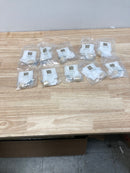 Belwith Keeler B076864-04 Verge 7/8" Industrial Diamond Knurled Solid Brass Button Cabinet Knob / Drawer Knob - Satin Brass