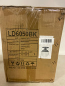 Elegant Lighting LD6050BK Eclipse 8" Wide Semi-flush Globe Ceiling Fixture - Black