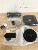 Moen T2473EPBL Genta LX Tub and Shower Trim Package with Multi Function Shower Head - Less Valve - Matte Black