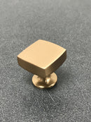 Amerock BP37101CZ Everett 1-1/4 Inch Square Cabinet Knob - Champagne Bronze