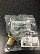 Belwith Keeler B076146-BGB Channel 1-1/4 Inch Rectangular Modern Bauhaus Cabinet Knob / Drawer Knob - Brushed Golden Brass