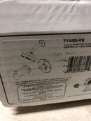 Delta T14459-RB Trinsic Monitor 14 Series Single Function Pressure Balanced Tub and Shower - Less Rough-In Valve - Venetian Bronze