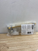 Amerock BP36682BGLG10 Overton 5-1/16 Inch Center to Center Bar Cabinet Pull - Brushed Gold / Satin Nickel