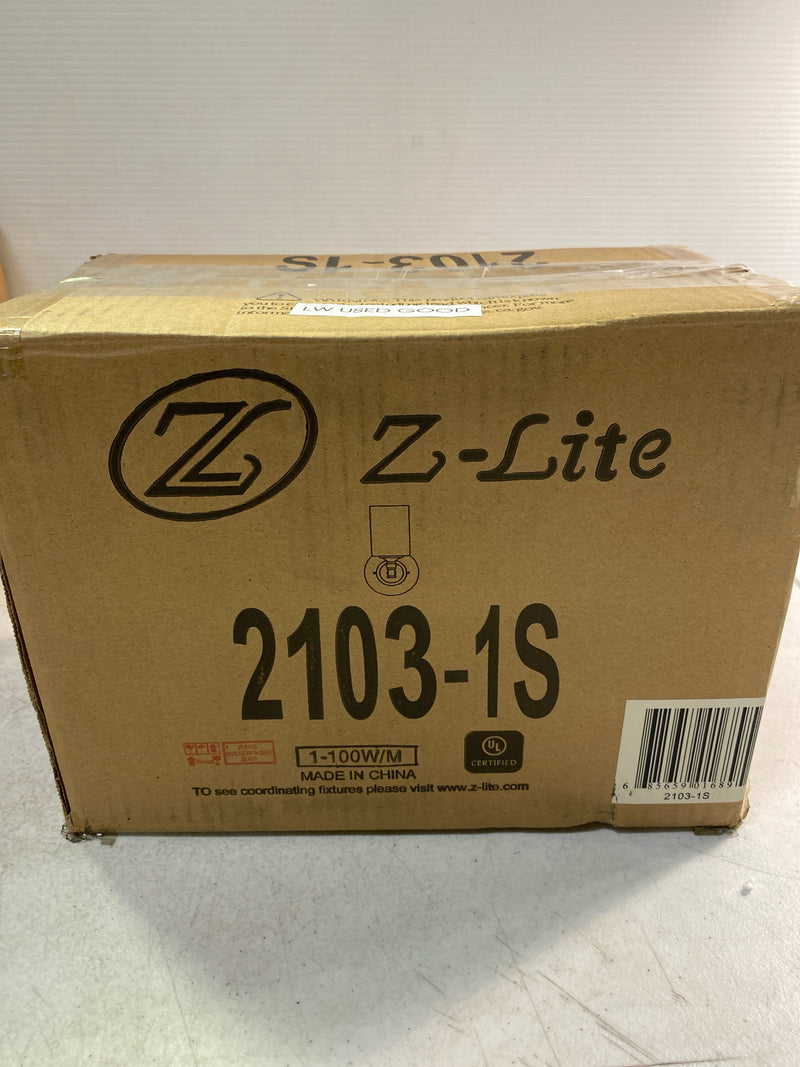 Z-Lite 2103-1S One Light Wall Sconce