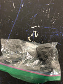 Emtek 86451US19 Freestone 1-1/2 Inch Square Cabinet Knob - Flat Black