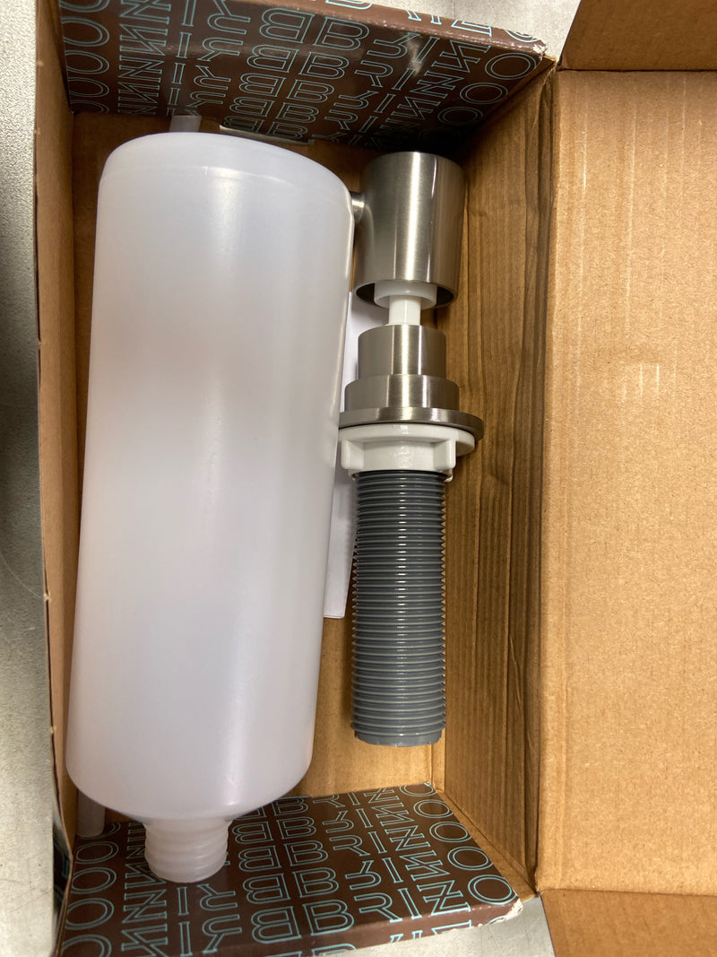 Brizo Solna Deck Mounted Soap Dispenser with 13 oz Capacity