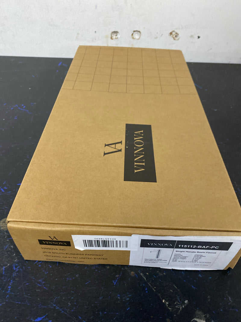 Miseno 115112-BAF-PC Oviedo 1.2 GPM Single Hole Vessel Bathroom Faucet - Polished Chrome