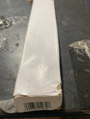 Amerock BP36656CG10 Glacio 6-5/16 Inch Center to Center Bar Cabinet Pull - Clear / Satin Nickel