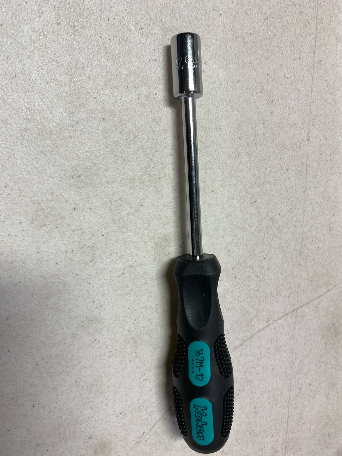 Ko-ken 167M-12 Socket Driver 12mm 6 point Length 245mm