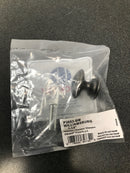 Hickory Hardware P3053-BM Williamsburg 1-1/4" Rustic Vintage Mushroom Cabinet Knob - Black Mist
