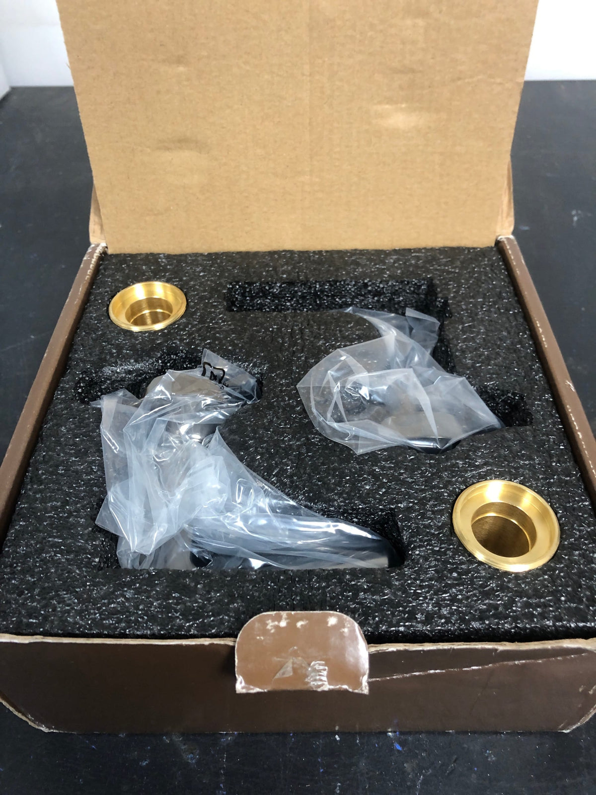 Brizo HL70406-BNX Kintsu Wall Mounted Tub Filler Lever Handle Kit - Brilliance Black Onyx