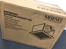 Miseno MBF080AWH 80 CFM 0.4 Sone Ceiling Mounted Exhaust Fan with Energy Star Rating - White