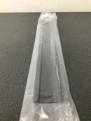 Emtek 87150US19 Edge 12 Inch Center to Center Finger Cabinet Pull - Flat Black