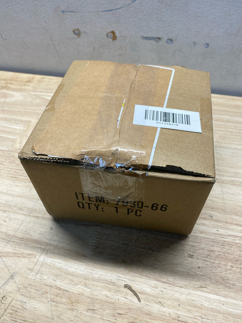 The Great Outdoors 7930-66 5 3/4" x 3 1/2" Pier Mount Base - Black