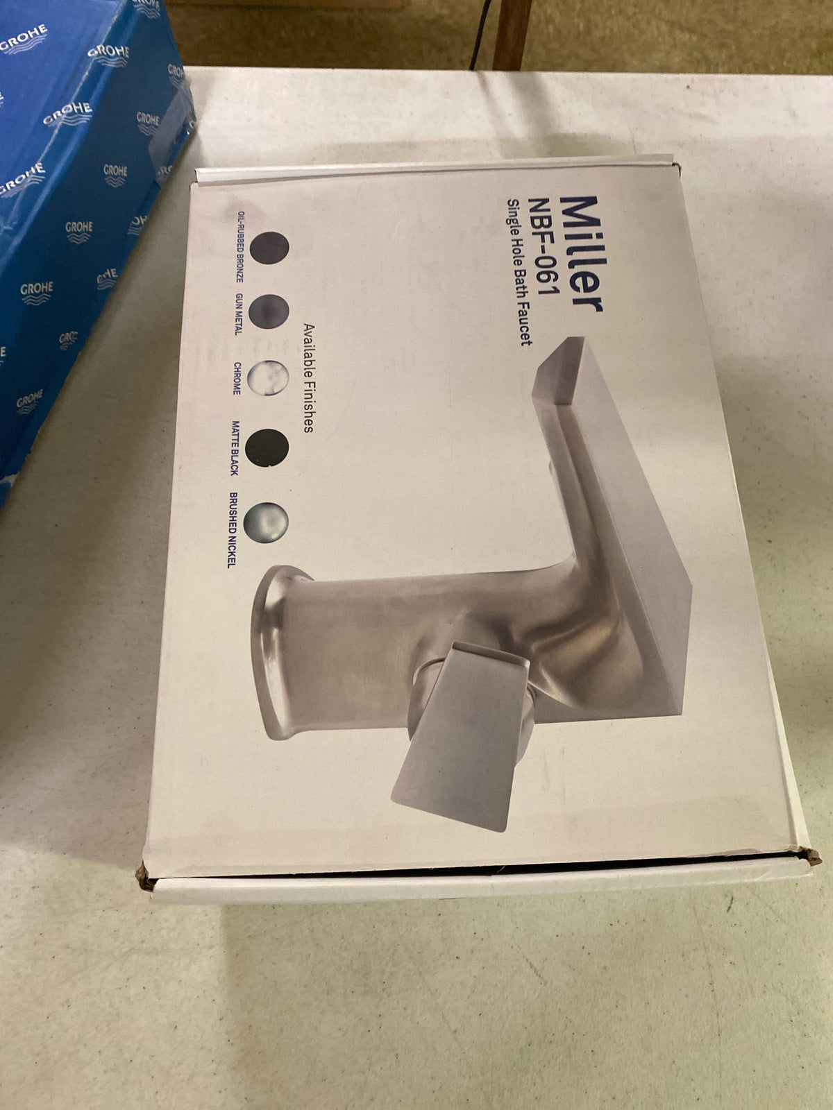 Miseno ML-NBF-061 Miller 2.2 GPM Single Hole Bathroom Faucet - Matte Black