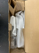 Baldwin 85392190RFD Minneapolis Right Handed Dummy Full Plate Handleset with 5162 Interior Lever from the Estate Collection - Satin Black