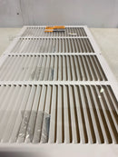 Everbilt 71-12412WH 24 in. x 12 in. Steel Return Air Grille in White