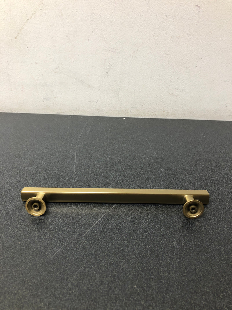 Amerock BP37106BBZ Everett 6-5/16 Inch Center to Center Bar Cabinet Pull - Golden Champagne