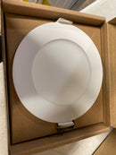 DALS Lighting 5004-CC-WH 4" LED Canless Recessed Fixture - Color Temperature Adjustable - White