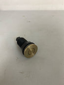 KRAUS Flat-Top Garbage Disposal Air Switch Button in Spot-Free Antique Champagne Bronze, KWDB-20SFACB