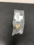Emtek 86037US4 Arts and Crafts 1-1/4 Inch Mushroom Cabinet Knob - Satin Brass