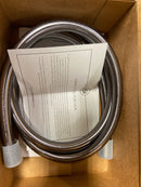 Hansgrohe 28276343 Techniflex 63" Hand Shower Hose with 1/2" Connections - Brushed Black Chrome