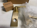Emtek 5362US4 Modern Rectangular Two Point Dummy Entry Set - Satin Brass