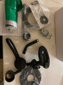 Delta T144855-BL-I Albion Monitor 14 Series Tub And Shower Trim Package With 1.75 GPM Multi Function Shower Head - Less Rough In - Matte Black