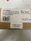 Rohl DT105CI3 5-1/4" Brass 3-1/2" Drain Through Assembly - N/A