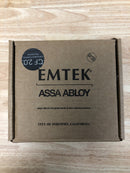 Emtek C520KNUS15 Knurled Privacy Door Lever Set from the SELECT Brass Collection with CF Mechanism - Satin Nickel