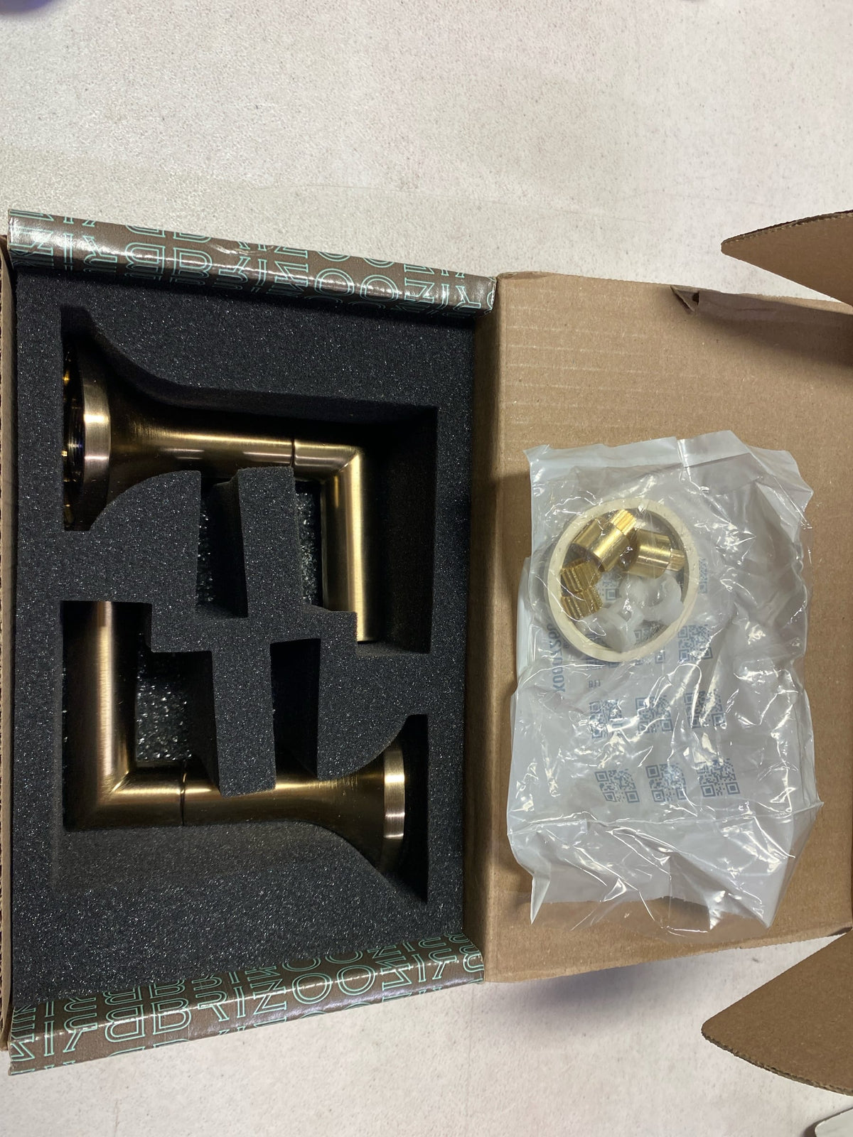 Brizo HL675-GL Odin Roman Tub Lever Handles Only - Less Trim - Luxe Gold