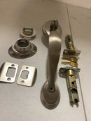 Kwikset 687DALIP-15.DS Dakota Single Cylinder Handleset from the Kwikset Series, Exterior Only - Satin Nickel