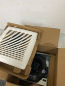 Broan AE110 InVent Series 110 CFM 1.3 Sone Ceiling Mounted HVI Certified Bath Fan - White