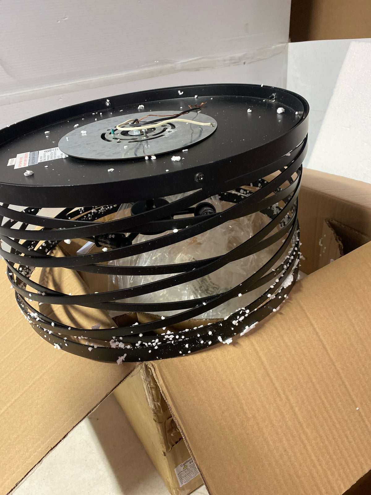 Millennium Lighting 170023-MB Annata 3 Light 16" Wide Flush Mount Drum Ceiling Fixture - Matte Black