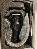 Bwe A-96004H-Black-M2 Waterfall Single Hole Single Handle Bathroom Vessel Sink Faucet in Matte Black