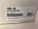 Kohler K-13690-BN Contemporary Round 12" Single Function 2.5 GPM Rainhead with MasterClean Sprayface and Katalyst Air-Induction Technology - Vibrant Brushed Nickel