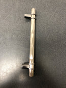 Amerock BP36650G10BCR London 6-5/16 Inch Center to Center Bar Cabinet Pull - Satin Nickel / Black Chrome