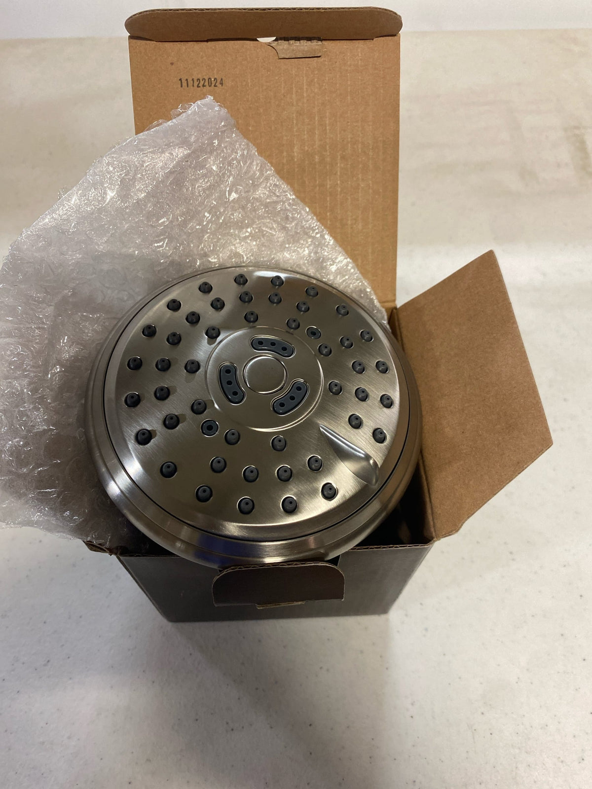 Signature Hardware 449894 1.8 GPM 4-1/2" Wide Multi Function Shower Head - Brushed Nickel