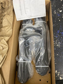 Emtek 1L1A15MB Sandcast Bronze Door Configuration 1 or 6 Inactive Multi Point Trim with American Cylinder Below Handle - Medium Bronze