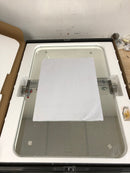 Kohler K-34969-SN Castia by Studio McGee 19-1/2" W x 29-1/2" H Transitional Rectangular Metal Frameless Bathroom Wall Mirror - Vibrant Polished Nickel