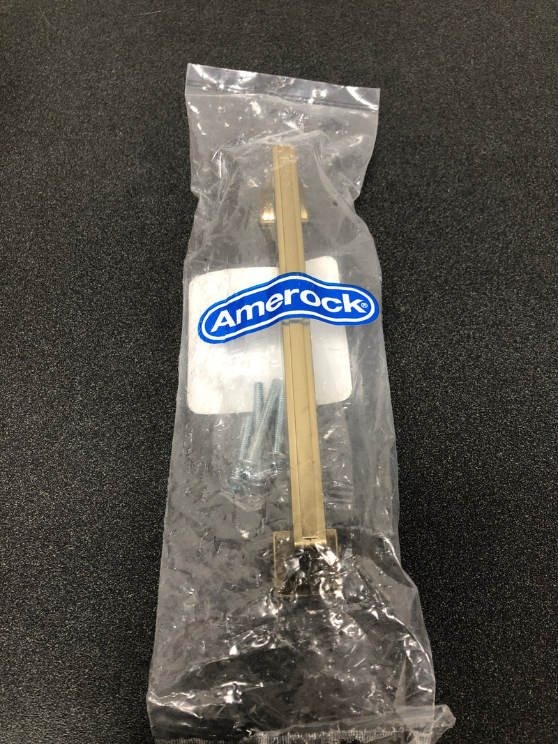 Amerock BP7789626BCR Urbanite 3-3/4 in. (96mm) Modern Polished Chrome/Black Chrome Bar Cabinet Pull