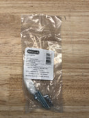 Amerock 263WCH Allison Value 3 Inch Center to Center Handle Cabinet Pull - White / Polished Chrome