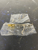 Emtek 2221US15 4" Height Solid Brass Edge Pull for Sliding Doors - Satin Nickel