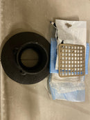 KOHLER K- 22673-BV SQUARE DESIGN TILE-IN SHOWER DRAIN, Vibrant Brushed Bronze