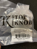 Top Knobs M1485 Peak 1-1/4 Inch Mushroom Cabinet Knob from the Aspen Collection - Silicon Bronze Light