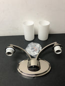 Minka Lavery 3982-613 2 Light Vanity Light from the Tilbury Collection - Polished Nickel