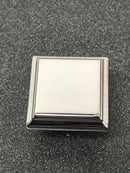 Atlas Homewares 289-CH Sutton Place 1-1/4 Inch Square Cabinet Knob - Polished Chrome